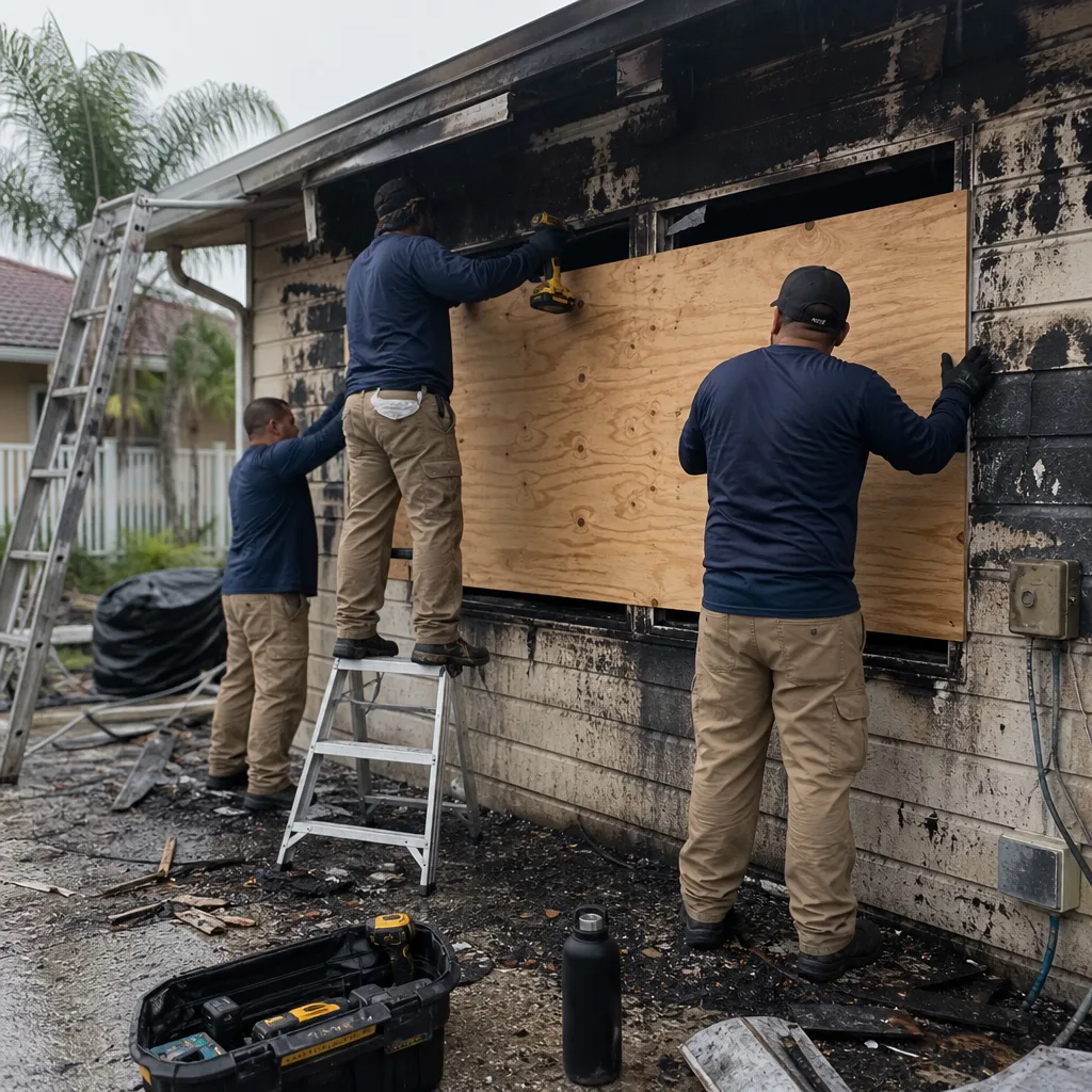 Fire & Smoke Damage Restoration in Margate